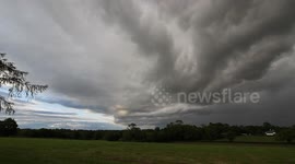 Thunderstorm Clouds With Whales Mouth