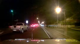 Nissan Nvara crashs into Pajero in Perth