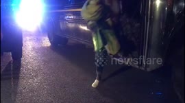 Migrants from various countries are detained in Guatemala