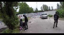 (GoPro dashcam) The dark side of Paris: The famous
