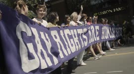 LGBT Pride March in Sacramento, Calif. June 9, 2019