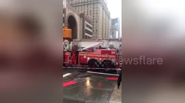 Helicopter crash in Manhattan creates chaos on 7th Ave