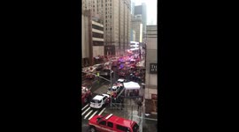 Helicopter crash in Manhattan from Rosie O Grady’s