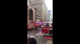 City comes to a halt as helicopter crashed into building in Manhattan.