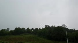 Storm over newton abbot.