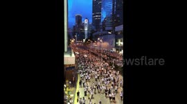 Million of anti-extradition-bill Hong Kong protesters march to Central Government Complex