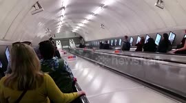 A Busker On The London Underground plays the Game Of Thrones theme