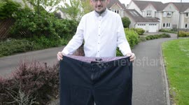 A man has lost a whopping 11-and-a-half stone in just six months - following in the footsteps of his mum who was a super slimmer in the 70s