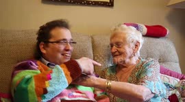 Husband and wife with 40-year age gap say their love life is strong as ever