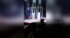 Circus act goes wrong at Butlins Minehead as performer plummets to the ground