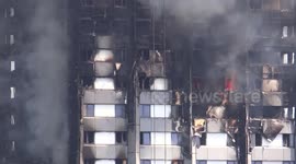 ARCHIVE: File footage of Grenfell Tower fire aftermath as Londoners mark three years since disaster