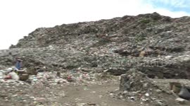 Enormous waste produced during Indonesian national holiday