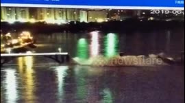 Vehicles fall into river after bridge collapses in China's Guangdong