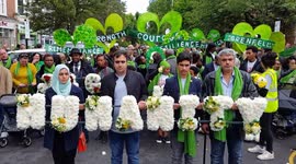 Crowds gather in North Kensington to show their solidarity on second anniversary of Grenfell Tower fire