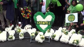 Heartfelt memorial for Grenfell Tower fire on 2nd anniversary