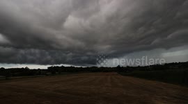 Huge Storm Clouds From N. Ireland