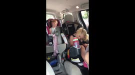 Dad scares daughters awake
