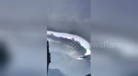 Rare 'fire rainbow' stuns residents of Kuala Lumpur
