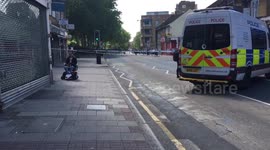 UK police cordon off area of fatal stabbing in east London