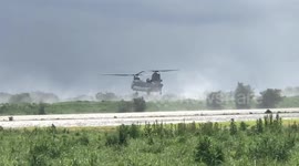 Homeowner captures RAF flyover as attempts to stem river breach in Wainfleet continue