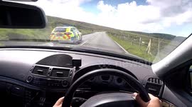 'I promise I'm not breaking the speed limit!' Driver overtakes police at 125 mph in Isle of Man