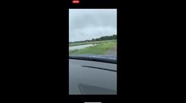 Flooding at river Steeping