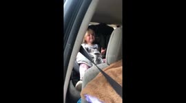 Little kid loves heavy metal