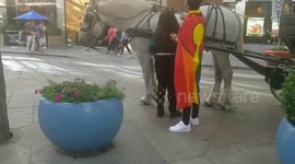Horseshoes for pride parade in Denver