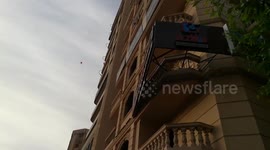People Throw Balloons Celebrate Of Eid In Egypt