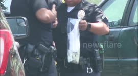 Man Armed with Handgun