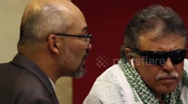 Colombian ex-Farc member takes up congressional seat