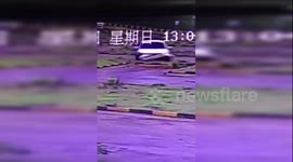Learner driver does doughnuts for 2 minutes after accidentally holding down the accelerator