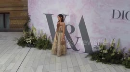 Jenna Coleman arrives at the V and A Summer Party