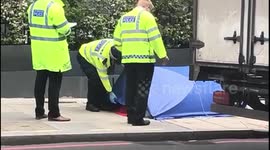 London police attend scene of deadly crash on Holloway Road