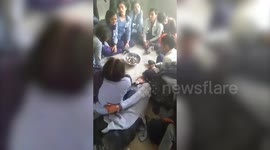 Students suffer mass hysteria after entering school in northern Indian school