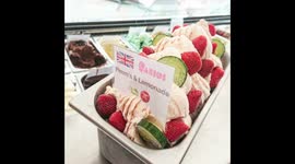 Summer Heatwave, Pimms and Lemonade Ice Cream @fabgelato