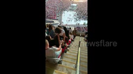 Girl dancing on stairs at Spice Girls' concert ends up giving 'lap dance'