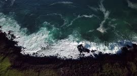 Ocean and Lava Rock