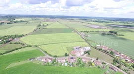 Drone footage of Wainfleet after the floods 2019