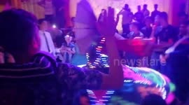 Talented Guy In Wedding Dance