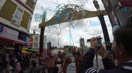 Joyous Urban Mess By Les Vernisseurs Part Of The Greenwich And Docklands International Festiva