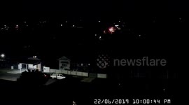 Meteor explosion “causes green sky over Ipswich”