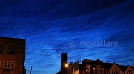 Noctilucent clouds 21 june 2019 Netherlands