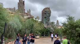 Star Wars Land Galaxy's Edge Walk Through at Disneyland