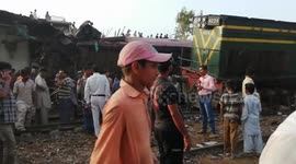 At least three people dead in Pakistan train accident