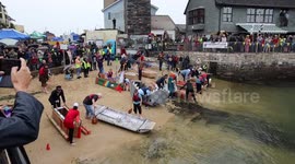 Saltash Regatta Cardboard Boat Race