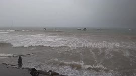 Rescue of Ships in the Middle of a Storm