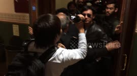 Kim Jong-chol, brother of North Korean leader Kim Jong-un, leaving an Eric Clapton concert in London in 2015