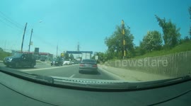 Lorry colision