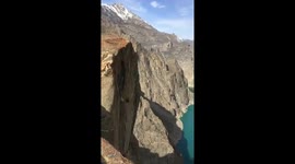 View of Attabad lake